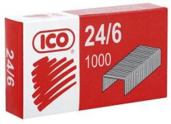 ICO Tűzõkapocs 24/6, piros dobozos Ico (7330024003) - tonerpiac