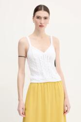 United Colors of Benetton pamut top fehér, 101TDH01B - fehér S