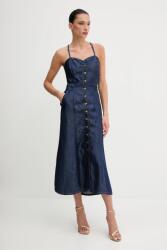 GUESS farmerruha EDNA sötétkék, midi, harang alakú, W5GK43 D5N61 - sötétkék S