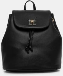 Tommy Hilfiger hátizsák fekete, kis, sima, AW0AW17470 - fekete Univerzális méret