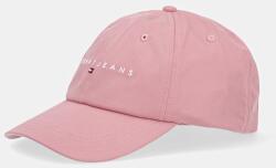Tommy Jeans pamut baseball sapka sárga, nyomott mintás, AW0AW16868 - rózsaszín Univerzális méret