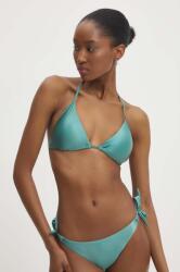 Answear Lab bikini felső türkiz, enyhén merevített kosaras - türkiz XS