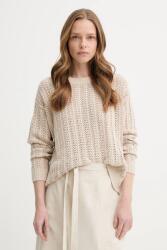Levi's vászonkeverék pulóver SUNRISE CROCHET SWEATER könnyű, bézs, 0013A - bézs S