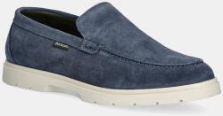 Barbour velúr mokaszin Carty sötétkék, férfi, MFO0797BL72 - sötétkék Férfi 45