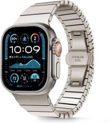  Okosóra szíj - Tech- Protect Linkband - Apple Watch 4 / 5 / 6 / 7 / 8/ 9 / Ultra / SE (42 / 44 / 45 / 49 mm) - fém szíj, titanium