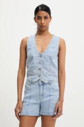 Answear. LAB farmer mellény egysoros gombolású - kék S - answear - 19 990 Ft