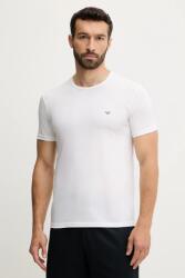 Emporio Armani Underwear pamut póló 2 db fehér, sima, EM000391 AF10800 - fehér XL