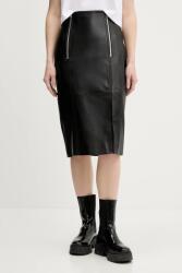 HUGO bőr szoknya - fekete S - answear - 79 990 Ft