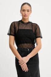 Giorgio Armani felső fekete, mintás, XW000533 AF13192 - fekete L