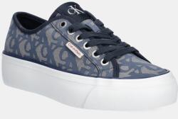 Calvin Klein sportcipő VULC FLATF JACQUARD AOP sötétkék, YW0YW01965 - sötétkék Női 39