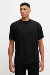 Ellesse t-shirt Apricale fekete, mintás, SHZ21896 - fekete XXL