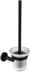 SAPHO WC-kefetartó, matt üveg/fekete (XB320) (XB320)