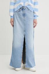 Tommy Jeans farmer szoknya maxi, egyenes, DW0DW20581 - kék 27
