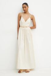 TWINSET ruha bézs, maxi, harang alakú, 251TT2100 - bézs 40