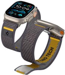  Okosóra szíj - Spigen Athlex Air - Apple Watch 4 / 5 / 6 / 7 / 8/ 9 / Ultra / SE (42 / 44 / 45 / 49 mm) - szövet szíj, szürke