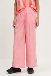 adidas Originals nadrág Wideleg Pant - rózsaszín XXS