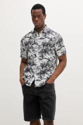 Tommy Hilfiger len ing galléros, sötétkék, regular, MW0MW38587 - sötétkék S
