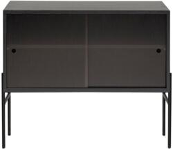 Northern Fekete tölgyfa vitrin Hifive 65 x 75 cm (NRT-7172)