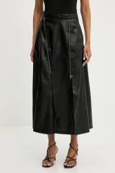 Answear Lab szoknya fekete, maxi, harang alakú - fekete S - answear - 34 990 Ft