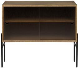 Northern Sötét tölgyfa vitrin Hifive 65 x 75 cm (NRT-7171)
