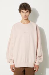Vans pamut melegítőfelső Premium Classics LX Crew Fleece rózsaszín, férfi, sima, VN000GBWBQL1 - rózsaszín L