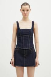 KSUBI farmer blúz Hera Bustier Zenith Pop sötétkék, női, sima, WPS25FT005 - sötétkék M