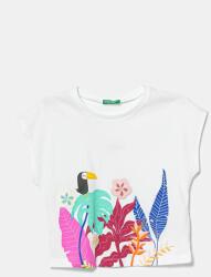 Benetton gyerek pamut póló fehér, 3I1XG10JH - fehér 90 - answear - 7 390 Ft