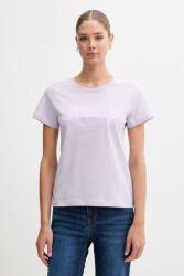 Pepe Jeans pamut póló lila, PL506113 - lila XS