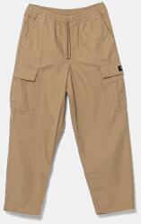 Vans gyerek pamut nadrág Range Cargo Baggy Tapered Pant zöld, sima, VN000NW44MG1 - zöld 132-140