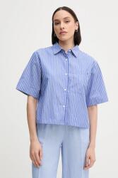 Tommy Hilfiger pamut ing galléros, lila, relaxed, WW0WW44717 - lila 38