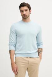 Calvin Klein pamut pulóver könnyű, fehér, LV040BM343 - kék M