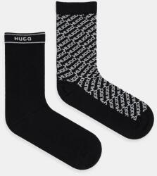 HUGO zokni 2 pár fekete, 50543196 - fekete 39-42