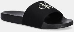 Calvin Klein Jeans papucs SLIDE MONOLOGO CV fekete, YM0YM01367 - fekete Férfi 45