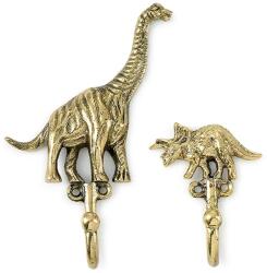 Doing Goods fali fogas Dean Dinosaur Hook Set 2 db sárga - sárga Univerzális méret