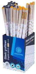 Astra Grafitceruza ASTRA PEN gold-black háromszögletű HB (206023006) - mystock
