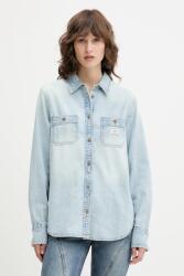 Guess Jeans farmering galléros, regular, W5RH37 D5M83 - kék S