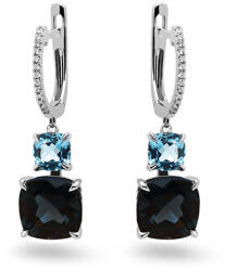 Heratis Forever London blue topáz fülbevaló 7, 33 ct Eileen DIHU077AN