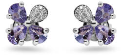 Heratis Forever Tanzanit virág fülbevaló gyémánt szirommal DIHU110A