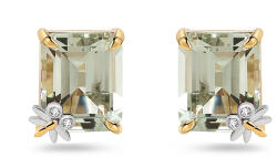 Heratis Forever Ametiszt fülbevalók szitakötővel és 6, 7 ct briliánsokkal díszítve DIHU096N