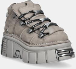 New Rock nubuk tornacipő szürke, M-106-C185 - szürke Női 37