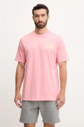 adidas Originals pamut póló Graphic Tee rózsaszín, nyomott mintás, KC4957 - rózsaszín L