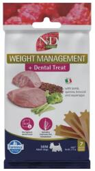 N&D Quinoa Dog Jutalomfalat Dental Weight Management Lamb Adult Mini 60g