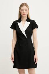 HUGO BOSS ruha fekete, mini, egyenes, 50544765 - fekete 36