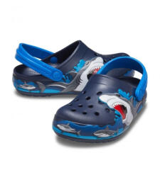 Crocs Fl Shark Lights Clog K Navy (207070_410) - jatekrt