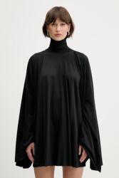 MM6 Maison Margiela pamut ruha fekete, mini, oversize, S62DA0038 - fekete S