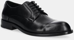 BOSS bőr félcipő Tayil-L fekete, 50548293 - fekete Férfi 46