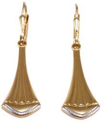 Ékszershop Bicolor lógós arany fülbevaló (1293630)