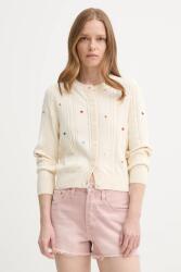Levi's pamut kardigán MARAIS CARDIGAN bézs, könnyű, 0012Q - bézs L