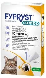 KRK 20db-tól : Fypryst Combo Spot-On macskák és vadászgörények számára külső élősködők ellen (0, 5 ml)