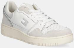 Tommy Hilfiger bőr sportcipő TJW RETRO BASKET SNEAKER bézs, EN0EN02818 - fehér Női 37